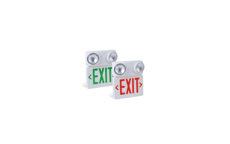 Emergency Light + Exit Sign
